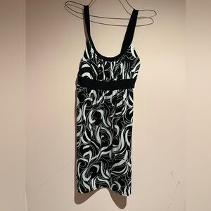 Wrapper vintage 90s mini dress or long top